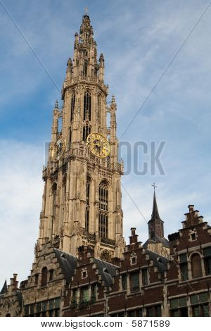 Torre dell'orologio di Antwerpen, Belgio