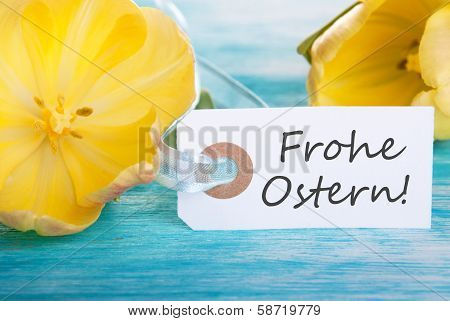 Tag With Frohe Ostern