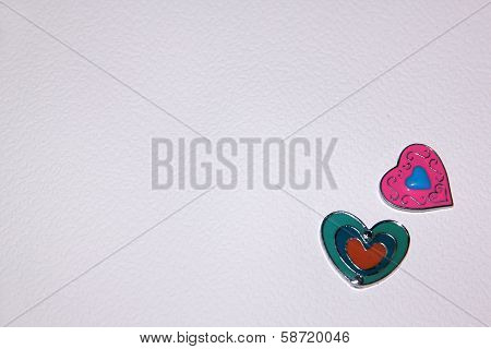 Heart Shape On White Paper