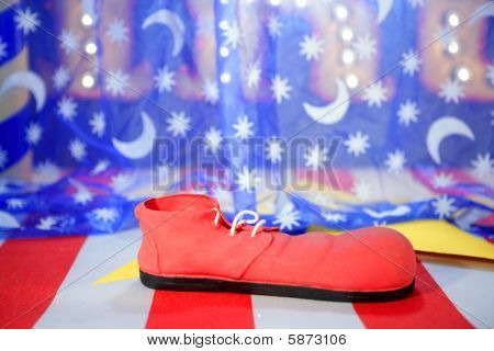 Circo concetto metafora ricreazione Clown attrezzature