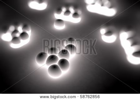 MRSA bacteria or superbug bacteria