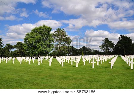World war two cemetry in France, Europe