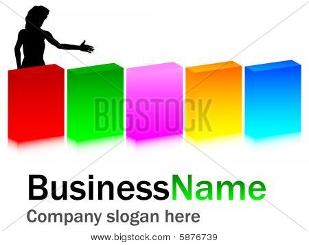 Business navn illustration