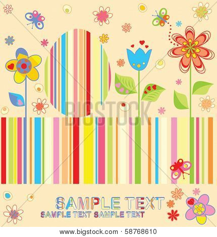Easter greeting card