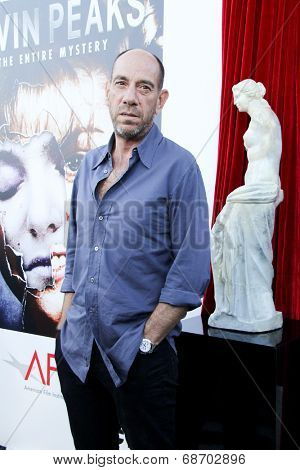 LOS ANGELES - JUL 16:  Miguel Ferrer at the 'Twin Peaks - The Entire Mystery' Blu-Ray/DVD Release Party And Screening at the Vista Theater on July 16, 2014 in Los Angeles, CA