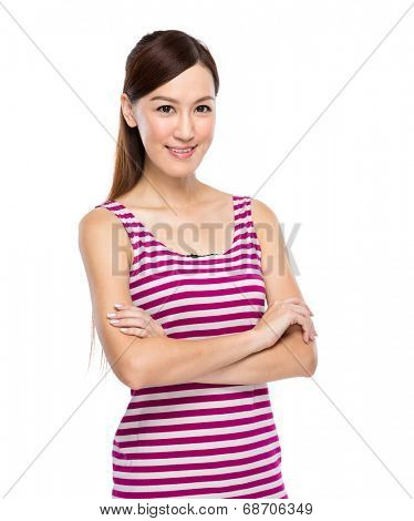 Asian Woman with casual wear