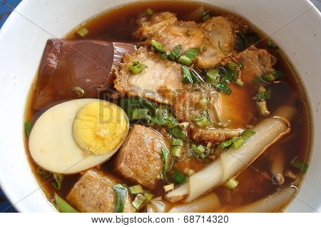 Paste Of Rice Flour With Pork