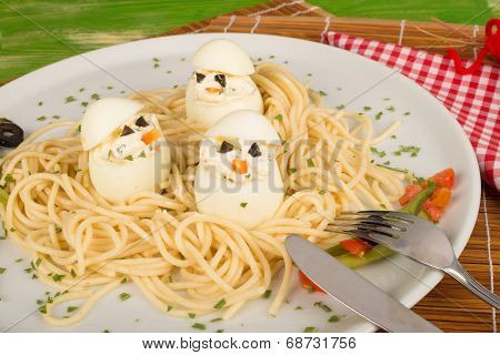 Funny Pasta Dish