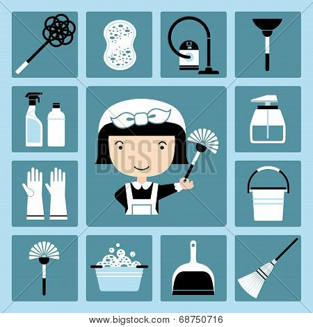 Cleaning Icons
