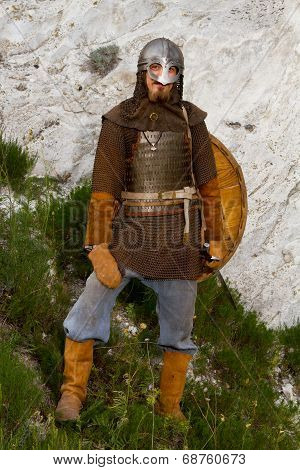 Knight  On A Rock