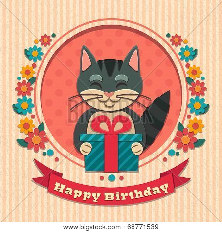 Vintage Birthday card