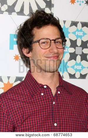 LOS ANGELES - JUL 20:  Andy Samberg at the FOX TCA July 2014 Party at the Soho House on July 20, 2014 in West Hollywood, CA