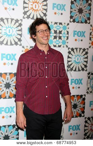 LOS ANGELES - JUL 20:  Andy Samberg at the FOX TCA July 2014 Party at the Soho House on July 20, 2014 in West Hollywood, CA