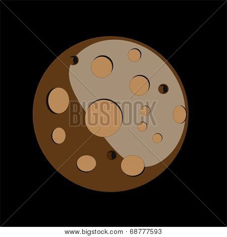 Moon Illustration