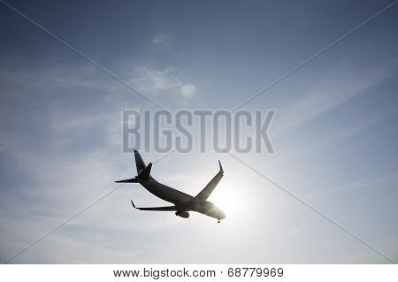 Boeing 737  Ready For Landing