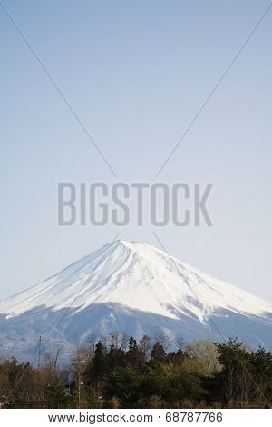 Mt. Fuji Seen From Kawaguchi Lake