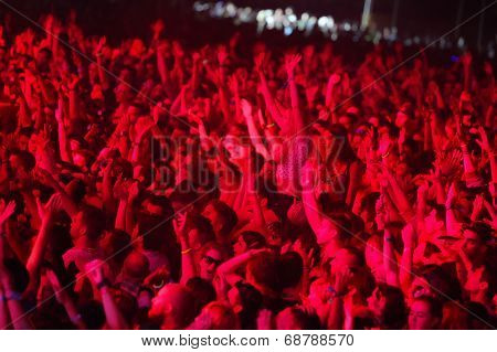 Exit Festival crowd enjoying concert