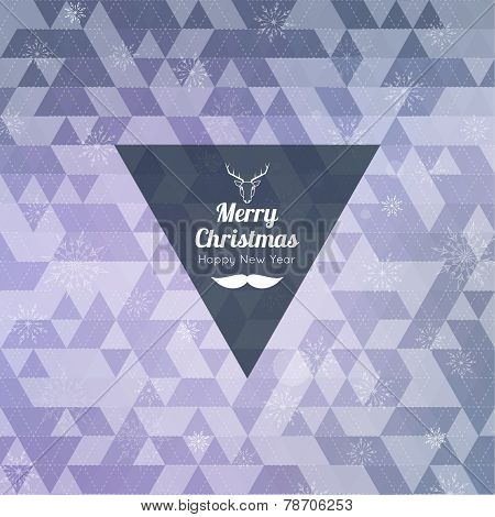 Modern winter abstract background