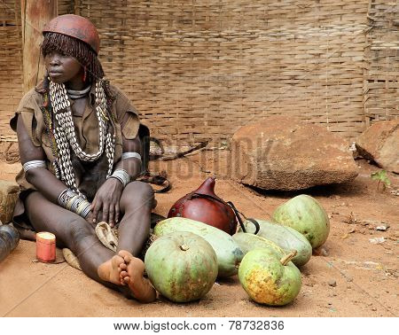 Portrait Of The African Woman.