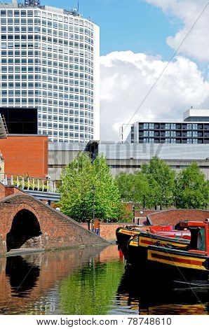 Gas Street Basin, Birmingham.