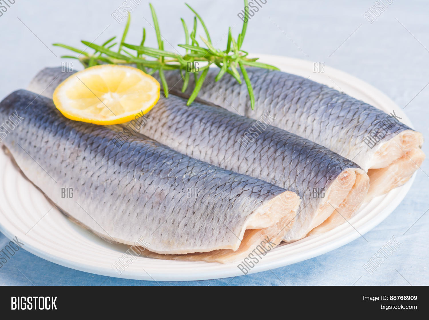 Raw Herrings Fillets Image & Photo (Free Trial) Bigstock