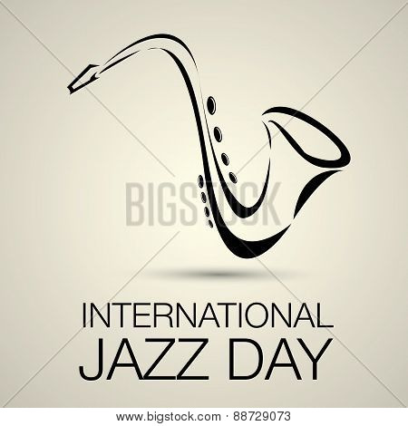 International jazz day vector