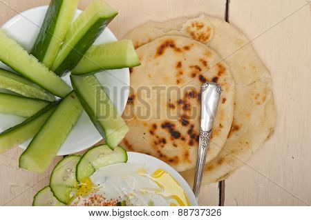 Arab Middle East Goat Yogurt And Cucumber Salad