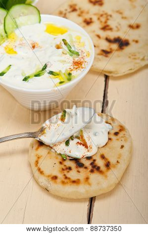 Arab Middle East Goat Yogurt And Cucumber Salad