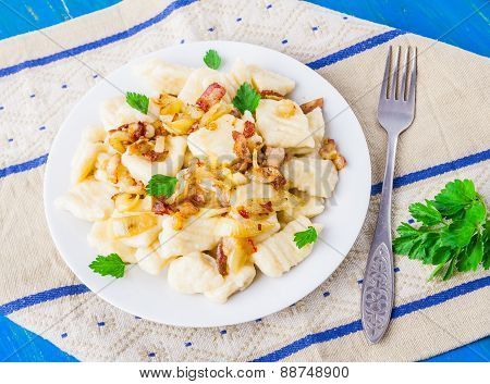 Dumplings Made Of Mashed Potatoes