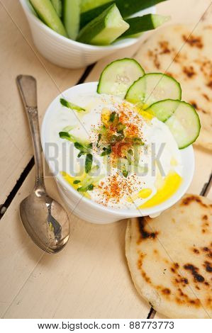 Arab Middle East Goat Yogurt And Cucumber Salad