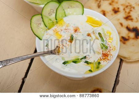 Arab Middle East Goat Yogurt And Cucumber Salad