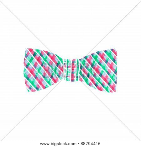 Plaid Bow Tie