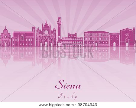 Siena Skyline In Purple Radiant Orchid