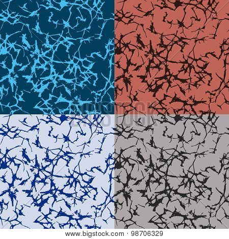 Set Of Seamless Vector Backgrounds