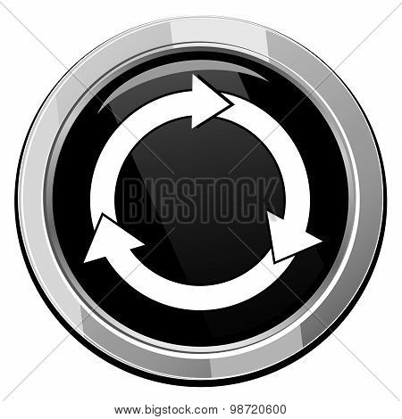 Arrows Circle Vector Icon