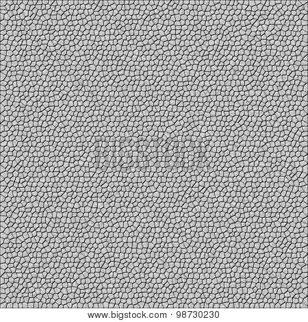 Grey monochrome mosaic