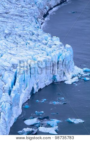 Arctic Glacier. Area Novaya Zemlya
