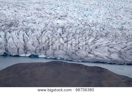 Arctic Glacier. Area Novaya Zemlya