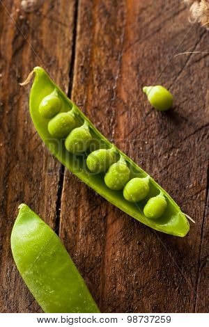 Organic Green Sugar Snap Peas