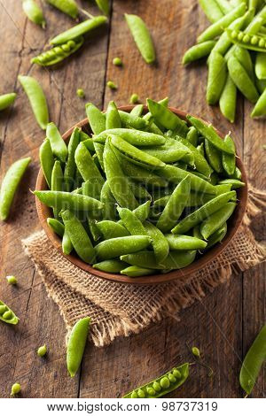 Organic Green Sugar Snap Peas