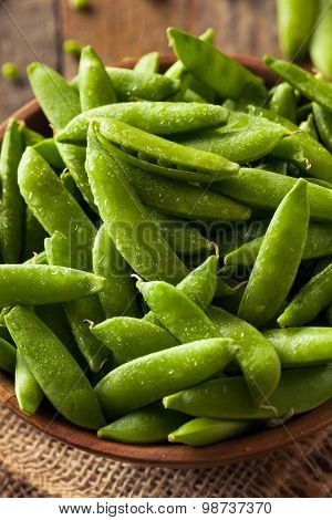 Organic Green Sugar Snap Peas
