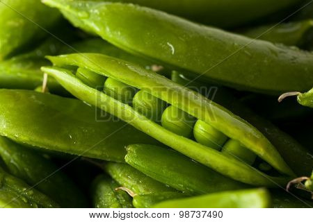 Organic Green Sugar Snap Peas
