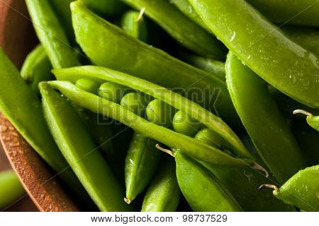 Organic Green Sugar Snap Peas