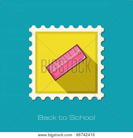 Straightedge Flat Stamp
