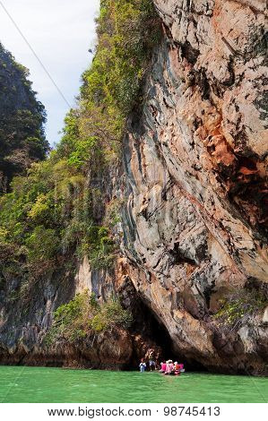Kayaking In Pang Nga Bay, Thailand