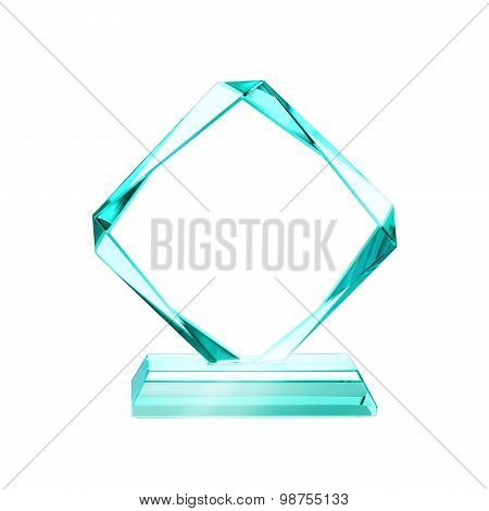 Crystal Plaque Award