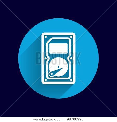 icon backup network file harddisk hdd record