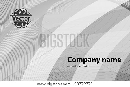 Gray Background With Diagonal Stripes. Horizontal Minimal Backdrop. Can Be Use For Cover Cataloges,