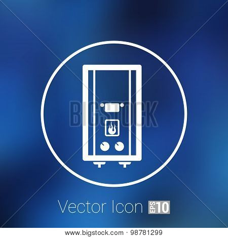 Vector Gas Boiler apparatus tank display thermal calorifier