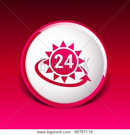 clock sun vector illustration day icon